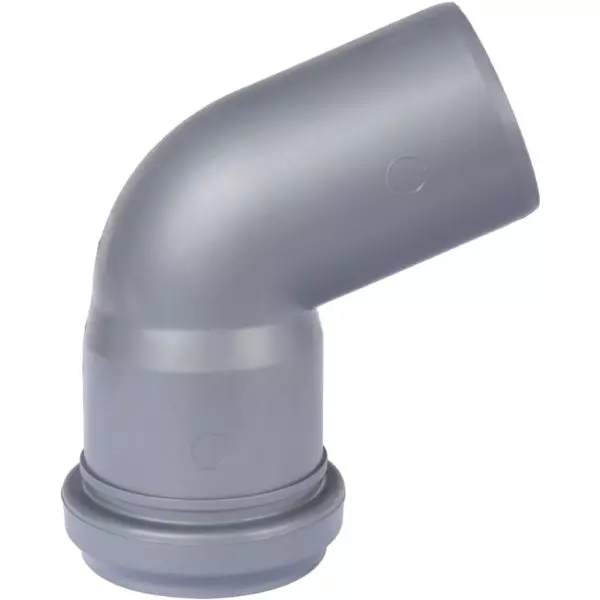 Отвод ПВХ d50/67° / ЭКОНОМ