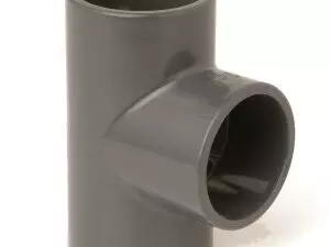 Тройник ПВХ d63*50 клеевой