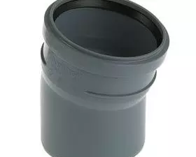 Отвод ПВХ d100/15° / ЭКОНОМ