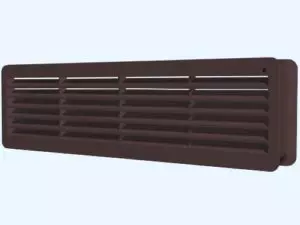 Решетка вентиляционная переточная полипропиленовая АБС 450*131 / 4513ДП кор.
