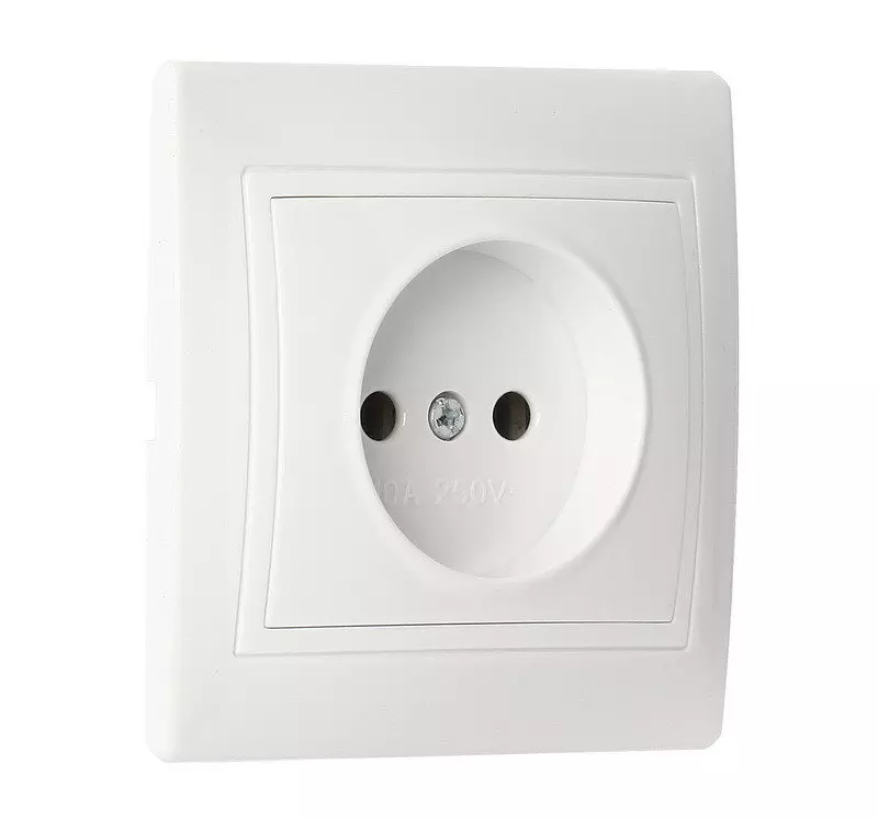Розетка 1 гнездо с/з ВЕНЕРА «SMARTBUY» SBE-01w-16-S1-Z-c