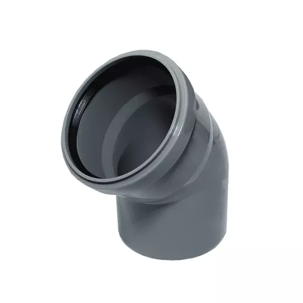 Отвод ПВХ d100/67° / ЭКОНОМ