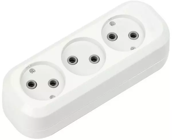Колодка 3 гнезда б/з «SMARTBUY» SBE-10-3-00-N