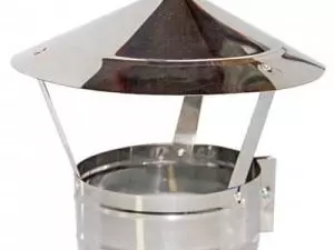 Зонт-хомут из нержавеющей стали d130