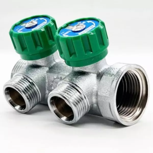 Коллектор регулировочный 2 вых 1*3/4 «ZEISSLER» под конус