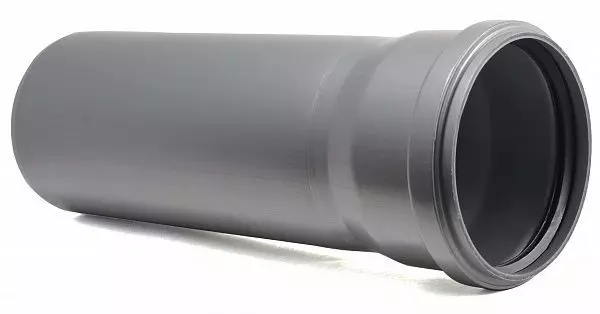 Труба ПВХ с раструбом d110, L-2,00 м / ЭКОНОМ