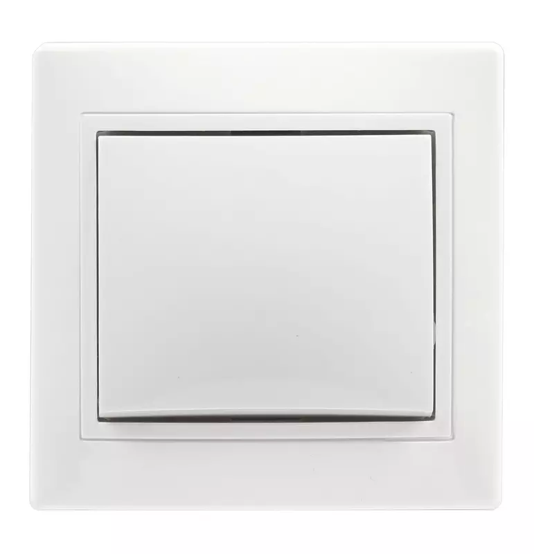 Выключатель 1 клавишный ВЕНЕРА «SMARTBUY» SBE-01w-10-SW1-0-c