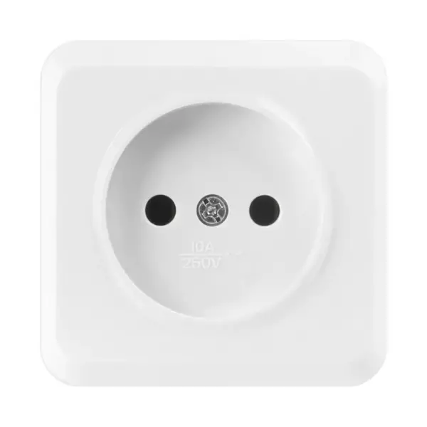 Розетка 1-местная б/з ЮПИТЕР «SMARTBUY» SBE-03w-10-S1-N-с