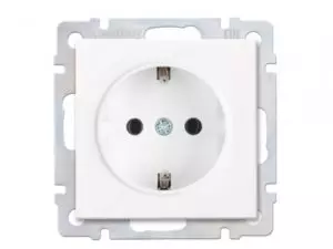 Розетка с/з 16А белая НЕПТУН «SMARTBUY» SBE-05w-16-S1-Z