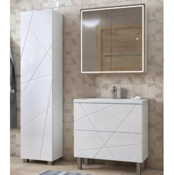 Пенал «GEOMETRY 45» белый ViGO