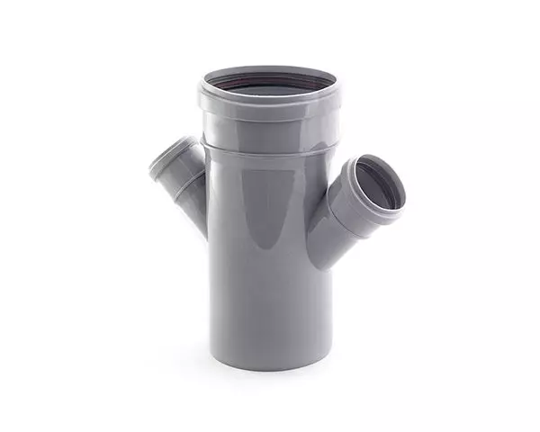 Крестовина ПВХ 110/50/50/45° / ЭКОНОМ