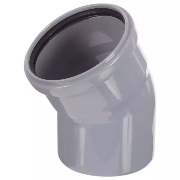 Отвод ПВХ d100/30° / ЭКОНОМ