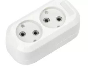 Колодка 2 гнезда б/з «SMARTBUY» SBE-10-2-00-N