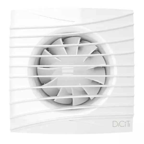 Вентилятор осевой вытяжной с обратным клапаном D100 SILENT 4C