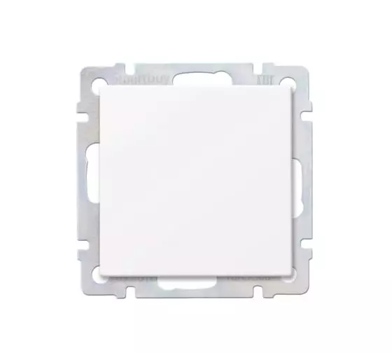 Выключатель 1-клавишный 10А белый НЕПТУН «SMARTBUY» SBE-05w-10-SW1-0