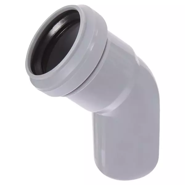 Отвод ПВХ d40/45°