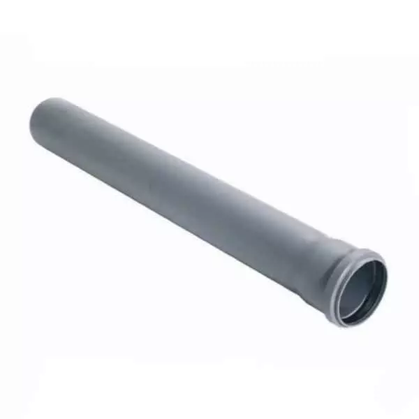 Труба ПВХ с раструбом d100, L-4,00 м / ЭКОНОМ