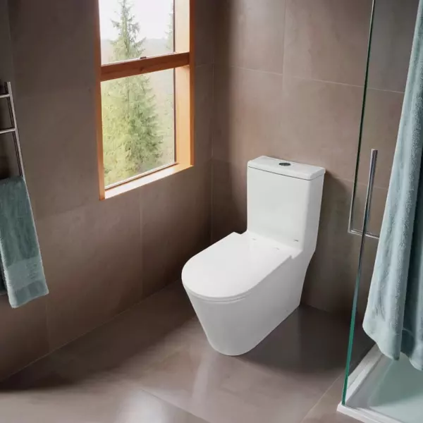 Унитаз моноблок «AZARIO» Eagle турбо слив, безобод.гор.сл. DUROPL, м/л 690*360*800