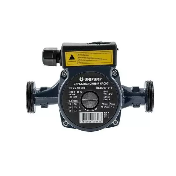 Насос циркуляционный UNIPUMP CP 25/40 180мм