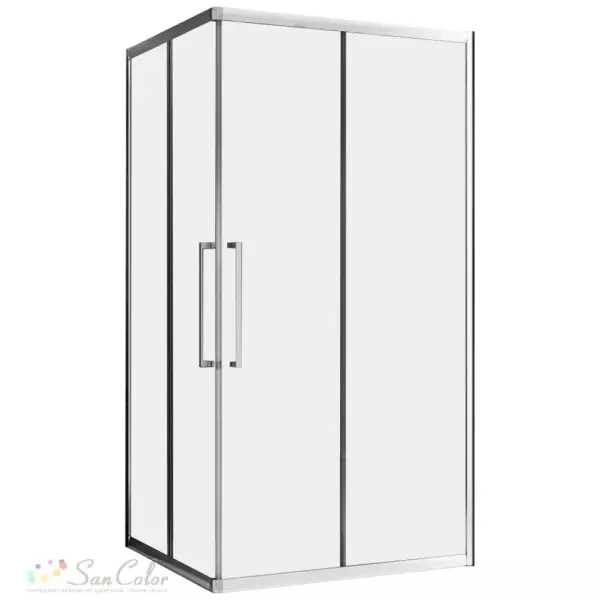 Душевое ограждение «ABBER» AG02129H 120см*90см 6мм прозрачное стекло