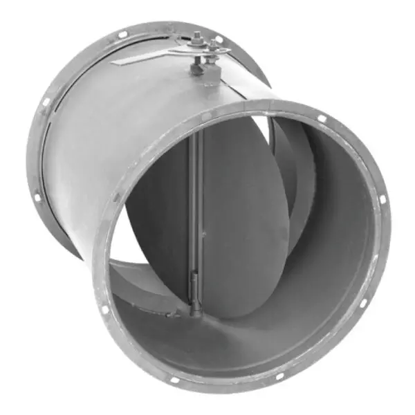 Заслонка d200 АЗД133.000 ручное упр.
