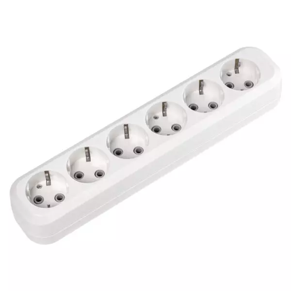 Колодка 6 гнезд с/з «SMARTBUY» SBE-16-6-00-Z