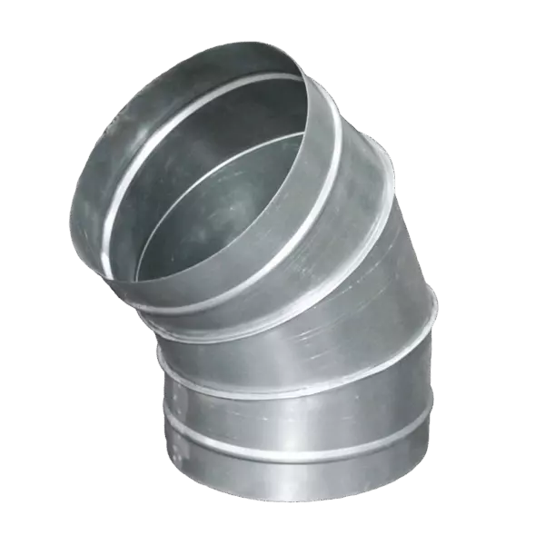 Отвод оцинкованный 45° d130