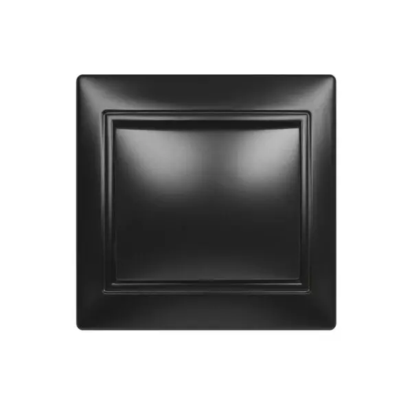 Выключатель 1 клавишный «Smartbuy» черный /SBE-01b-10-SW1-0-c