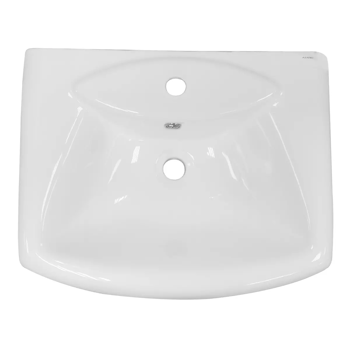Раковина с пьедесталом AZARIO ELANA 560х440х835 (AZ-334P) — изображение 3