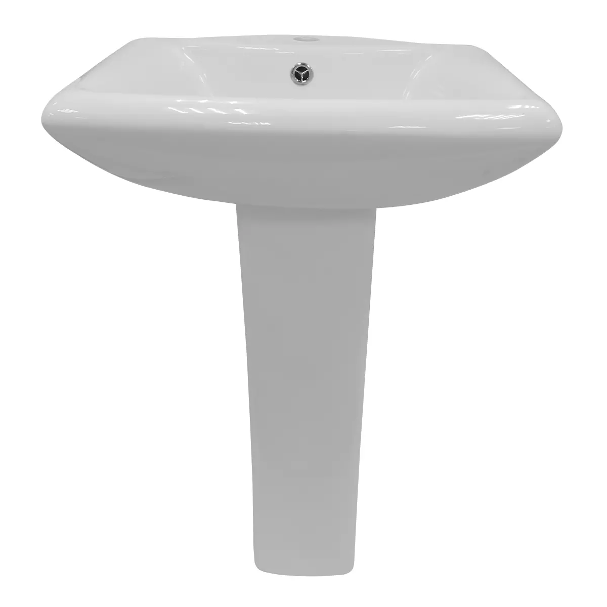 Раковина с пьедесталом AZARIO ELANA 560х440х835 (AZ-334P) — изображение 4