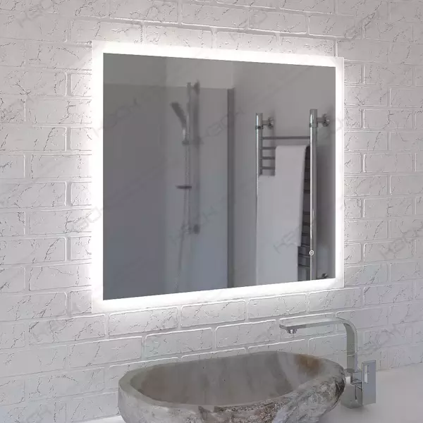 Зеркало 70*80 / 3470708ску LED 9.6 Вт/м, сенсор