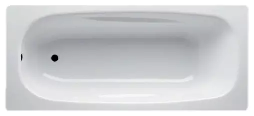 Ванна стальная BLB UNIVERSAL ANATOMICA 150х75, белая, без отверстий для ручек