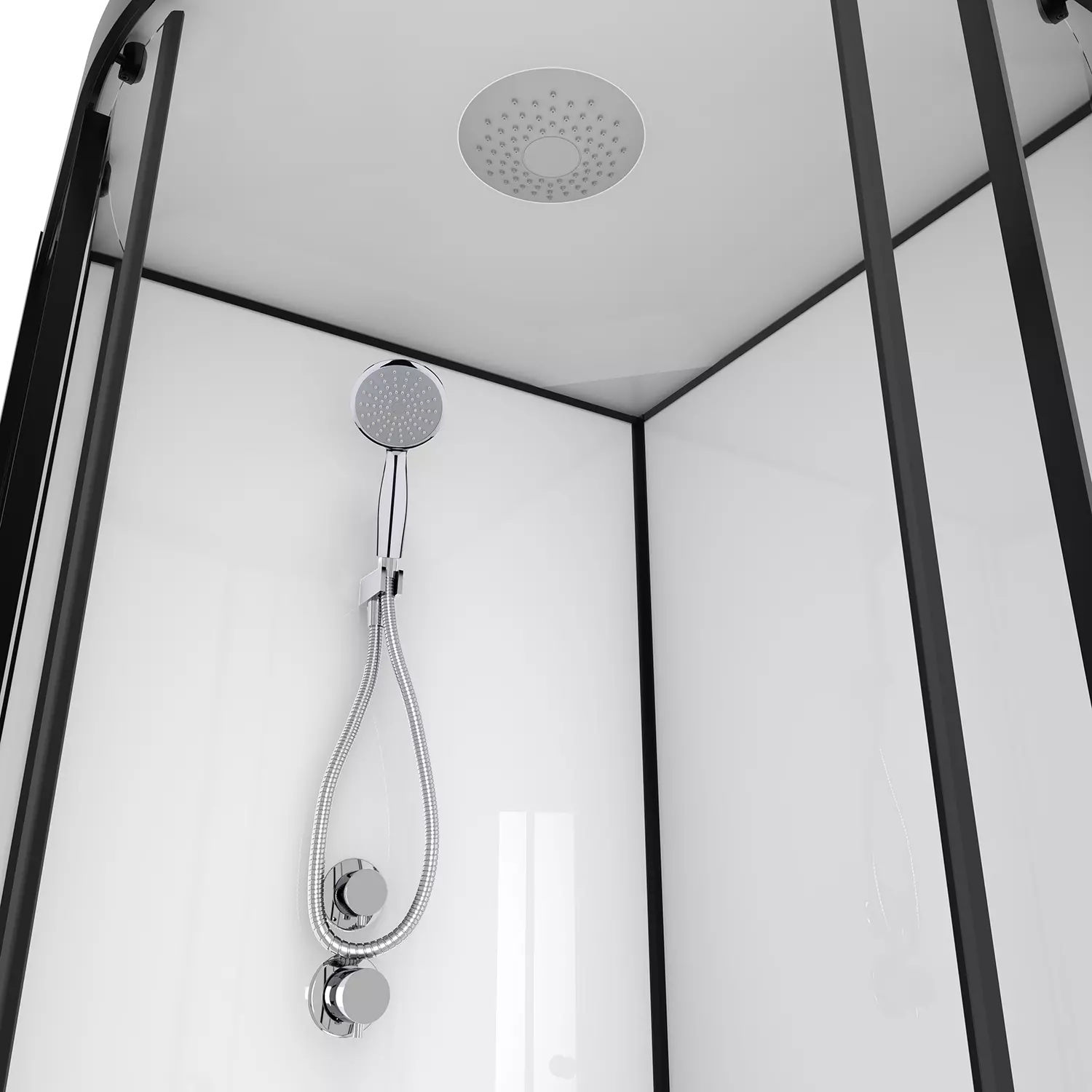 Душевая кабина Loranto NEO 90x90x(190+15) с низким поддоном 15см, (CS-22109) — изображение 3