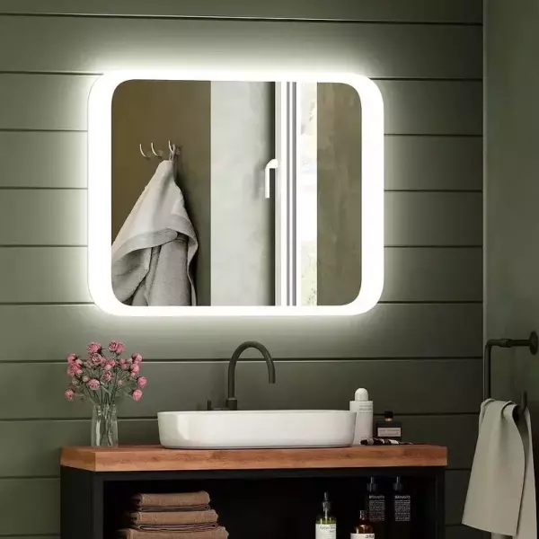 Зеркало «КАЛИПСО ЛЮКС» 68*53,5 LED сенсорное «CONTINENT»