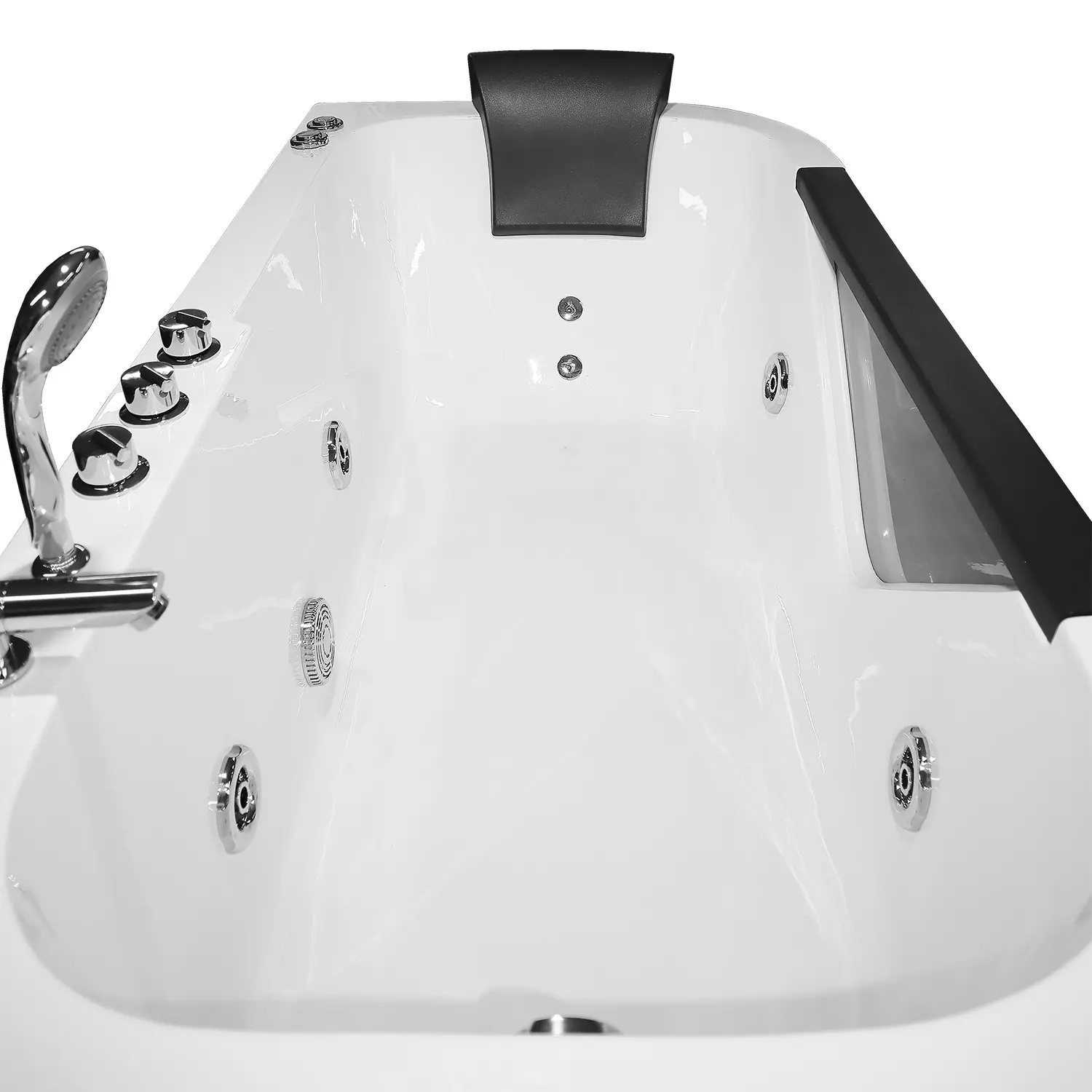 Ванна акриловая Loranto 800х1700х600 с гидромассажем, левосторонняя (CS-832NL) — изображение 4