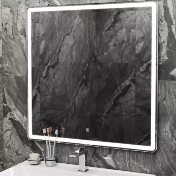 Зеркало с подсветкой «LUXE» 80*80 / MIRSANT