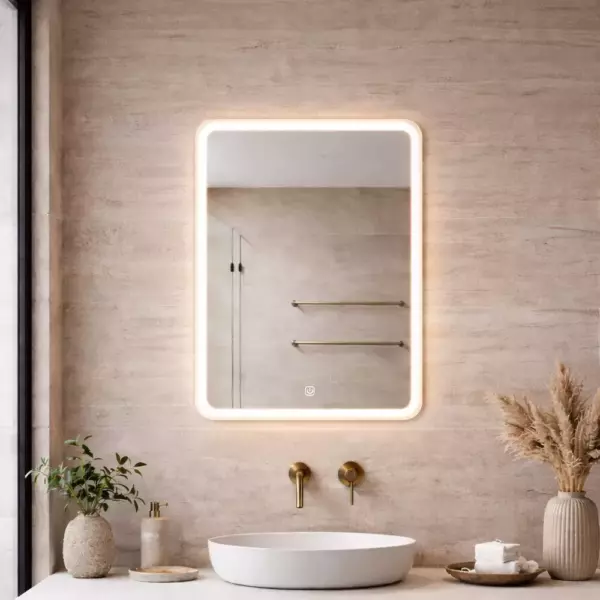 Зеркало «AERO EDGE» 500*700 LED подсветка / SANTREK