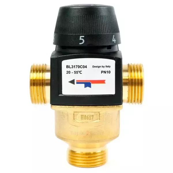 Клапан термостатический 1″ 20-55* «ZEISSLER»