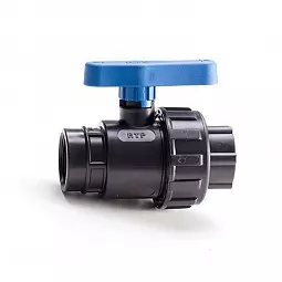 Кран шаровый ПНД 1/2*1/2 ВР