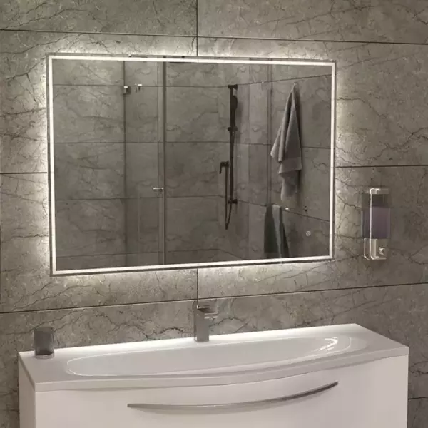 Зеркало 70*100см. c LED подсветкой сенсор 3030710ску