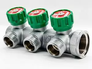 Коллектор регулировочный 3 вых 1*3/4 «ZEISSLER» под конус